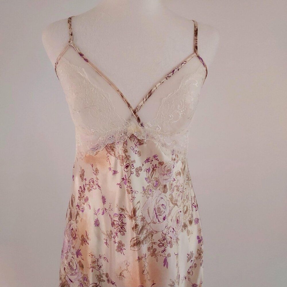 Linea Donatella Women's Luxe Lingerie Gown Size: Small NWOT - Picture 2 of 9